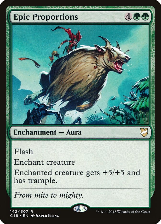 Epic Proportions [Commander 2018] Magic: The Gathering