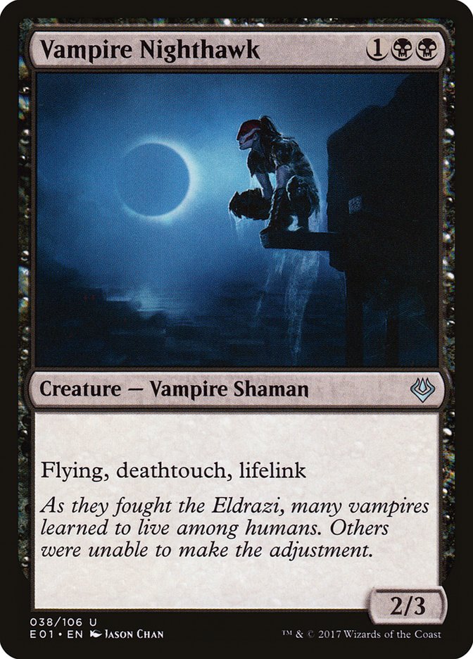 Vampire Nighthawk [Archenemy: Nicol Bolas] Magic: The Gathering
