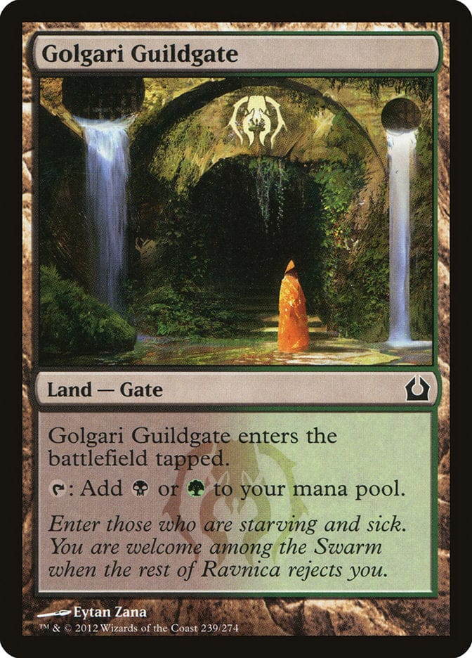 Golgari Guildgate [Return to Ravnica] Magic: The Gathering