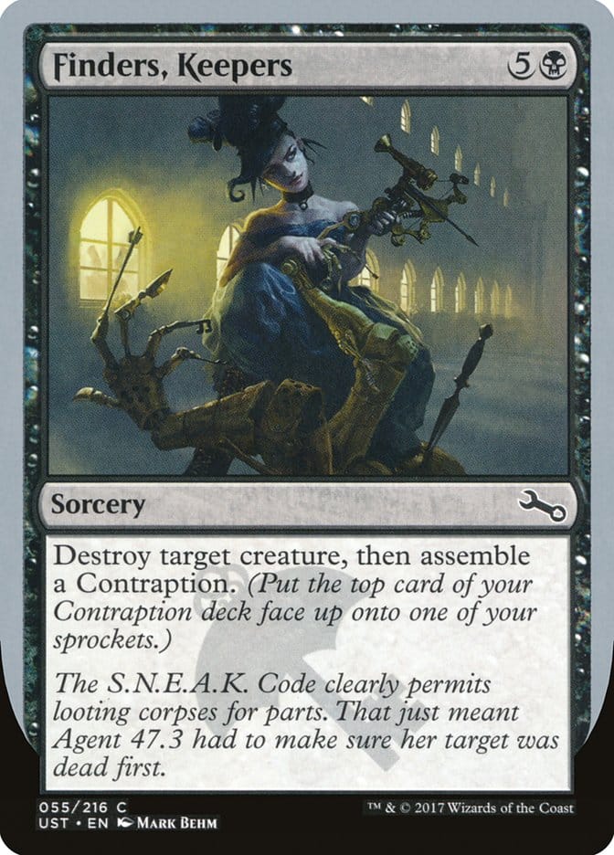 Finders, Keepers [Unstable] Magic: The Gathering