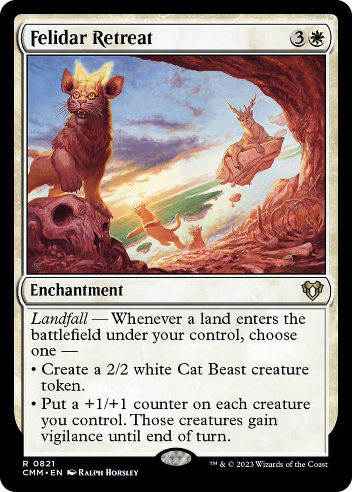 Felidar Retreat [Commander Masters] Magic: The Gathering