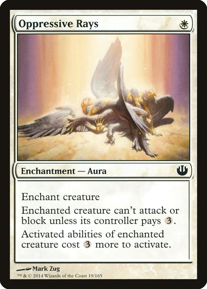 Oppressive Rays [Journey into Nyx] Magic: The Gathering