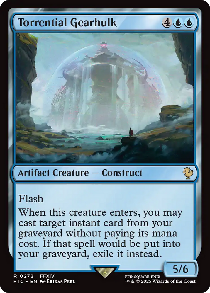Torrential Gearhulk [FINAL FANTASY Commander] Magic: The Gathering