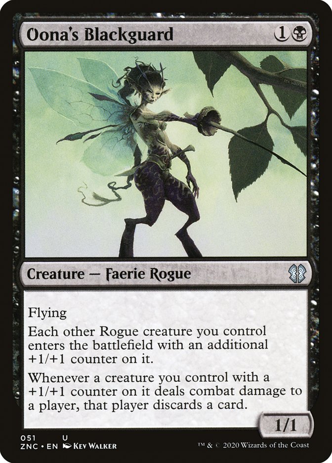 Oona's Blackguard [Zendikar Rising Commander] Magic: The Gathering