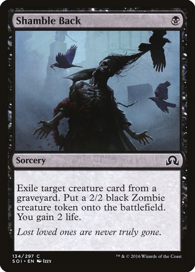 Shamble Back [Shadows over Innistrad] Magic: The Gathering