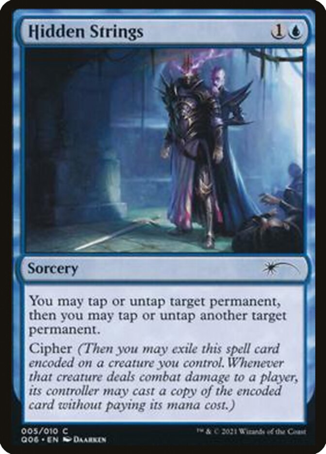 Hidden Strings [Pioneer Challenger Decks 2021] Magic: The Gathering
