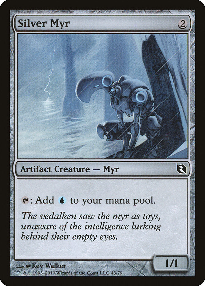 Silver Myr [Duel Decks: Elspeth vs. Tezzeret] Magic: The Gathering