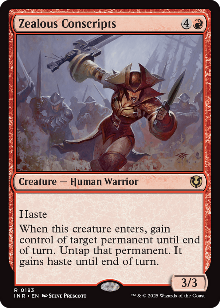 Zealous Conscripts [Innistrad Remastered] Magic: The Gathering