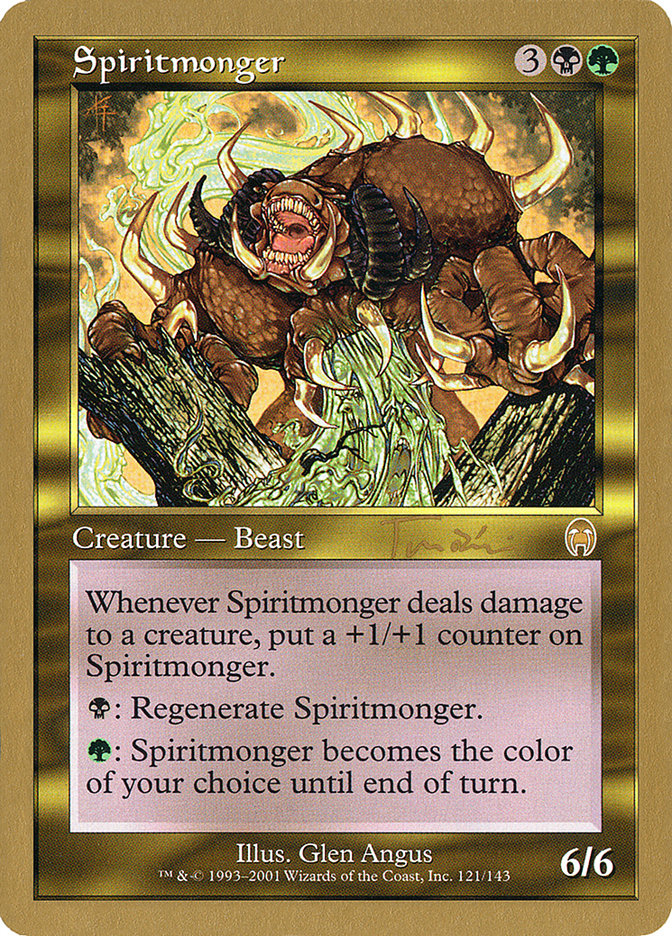 Spiritmonger (Jan Tomcani) [World Championship Decks 2001] Magic: The Gathering