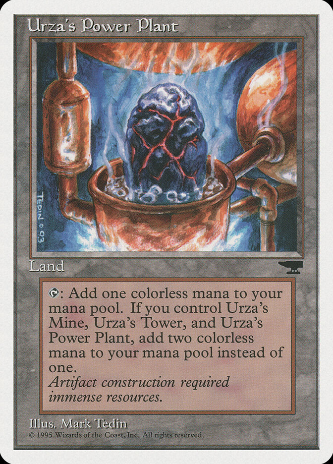 Urza's Power Plant (Boiling Rock) [Chronicles] Magic: The Gathering