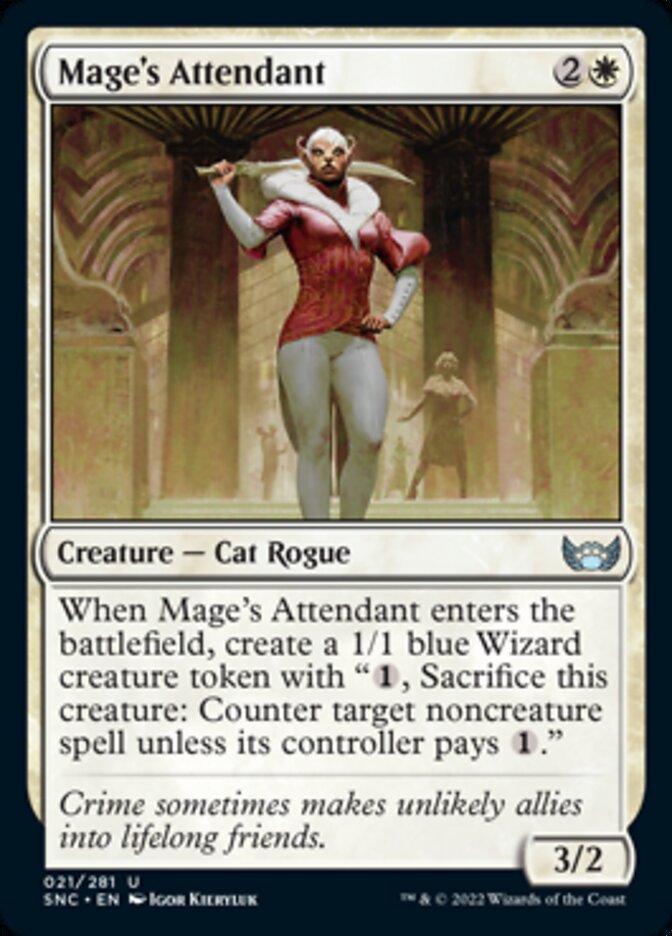 Mage's Attendant [Streets of New Capenna] Magic: The Gathering