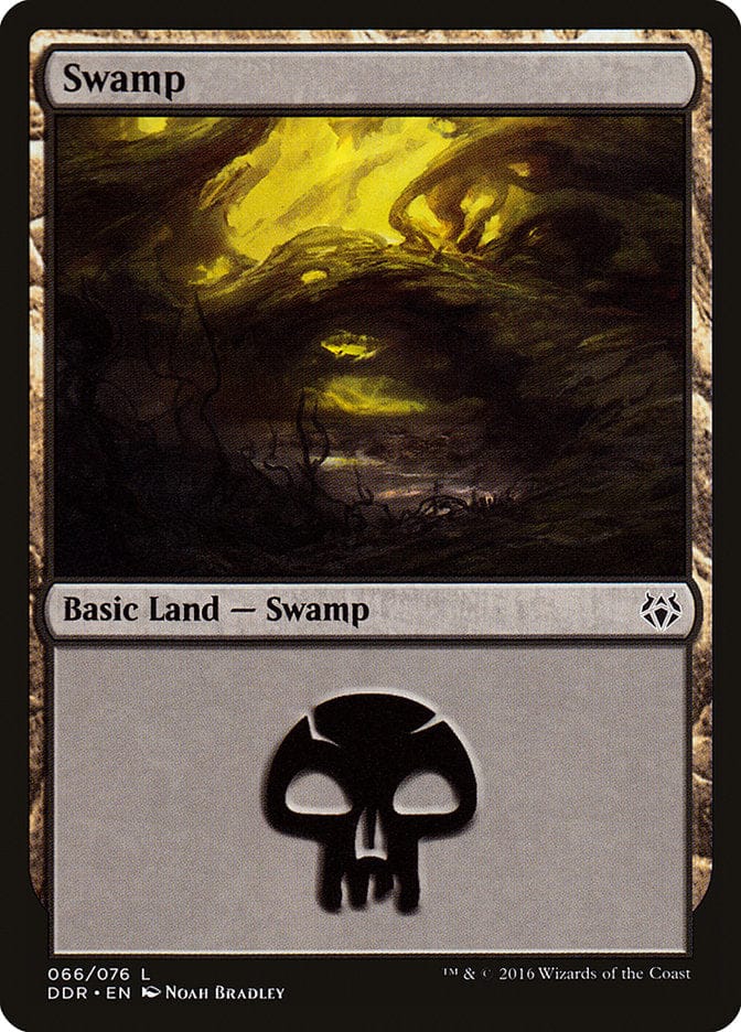 Swamp (66) [Duel Decks: Nissa vs. Ob Nixilis] Magic: The Gathering