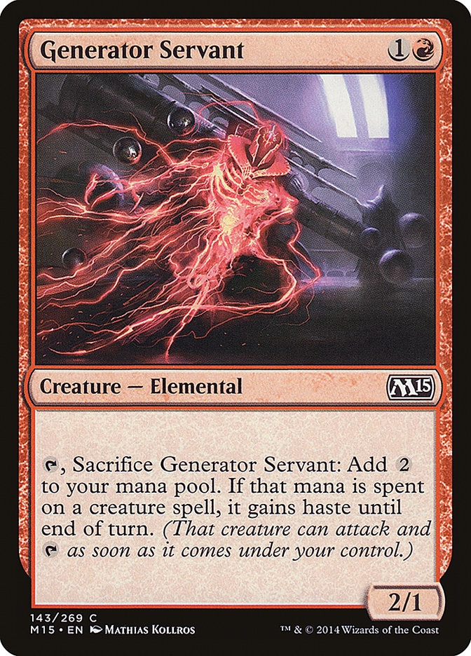 Generator Servant [Magic 2015] Magic: The Gathering
