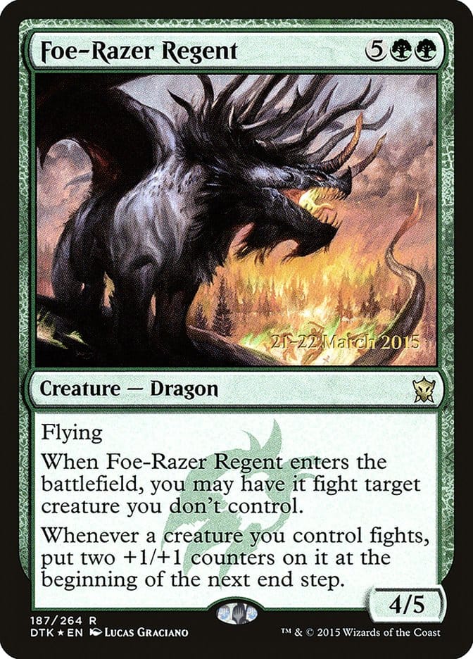 Foe-Razer Regent [Dragons of Tarkir Prerelease Promos] Magic: The Gathering