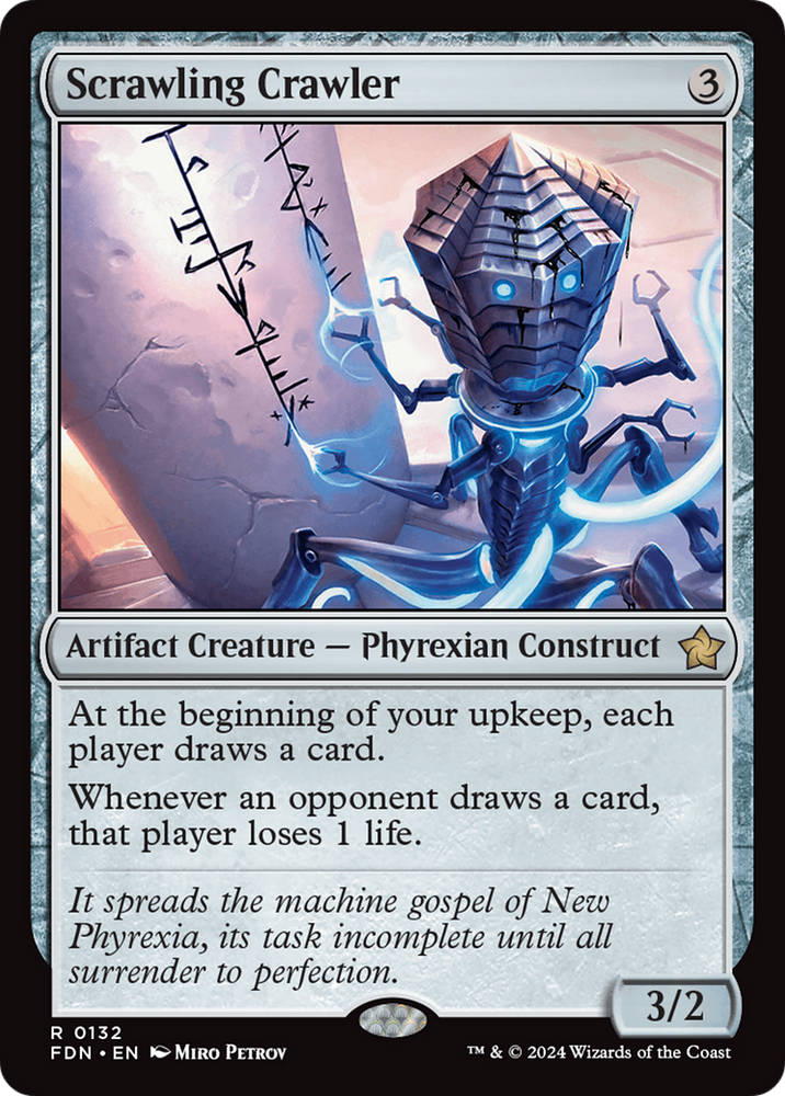 Scrawling Crawler [Foundations] Magic: The Gathering