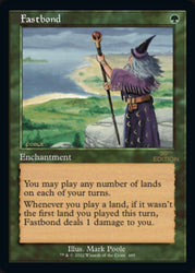 Fastbond (Retro) [30th Anniversary Edition] Magic: The Gathering