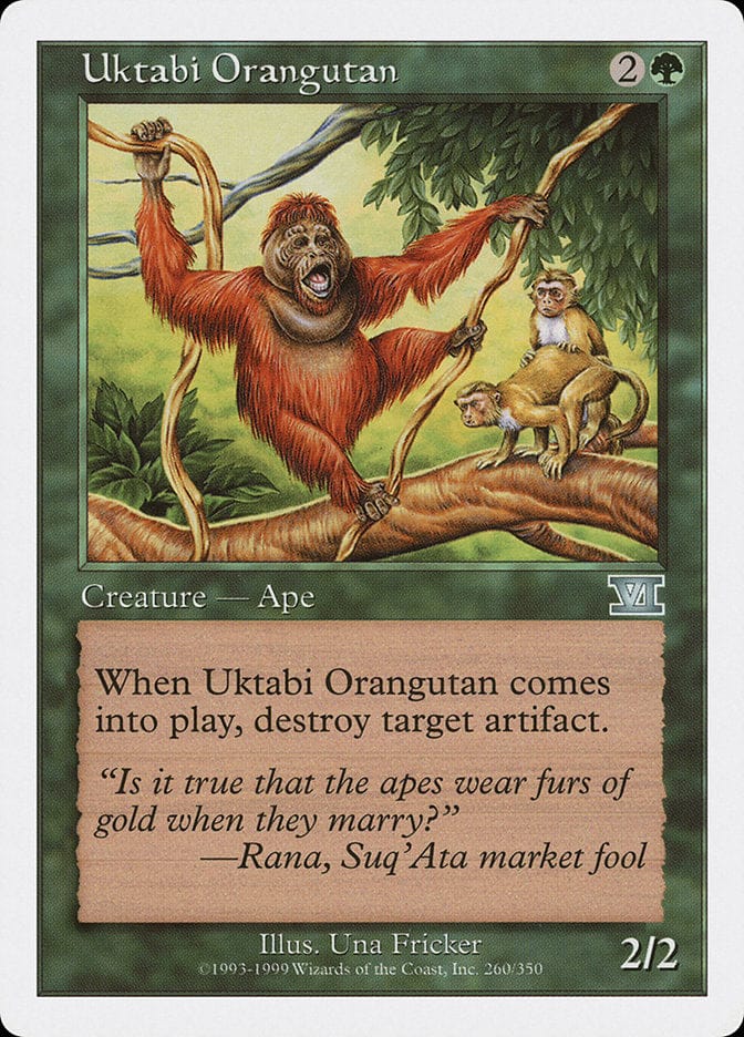 Uktabi Orangutan [Classic Sixth Edition] Magic: The Gathering