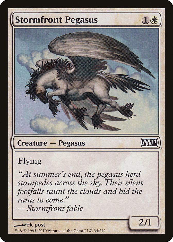 Stormfront Pegasus [Magic 2011] Magic: The Gathering