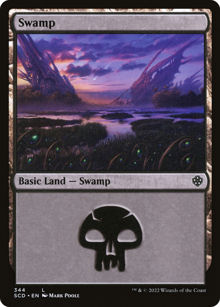 Swamp (344) [Starter Commander Decks] Magic: The Gathering