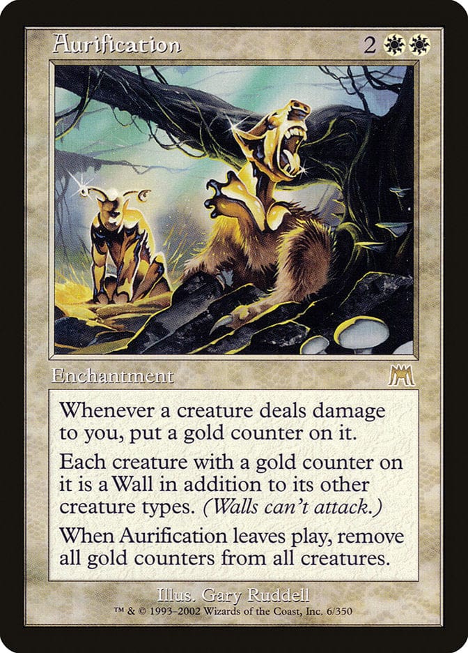 Aurification [Onslaught] Magic: The Gathering