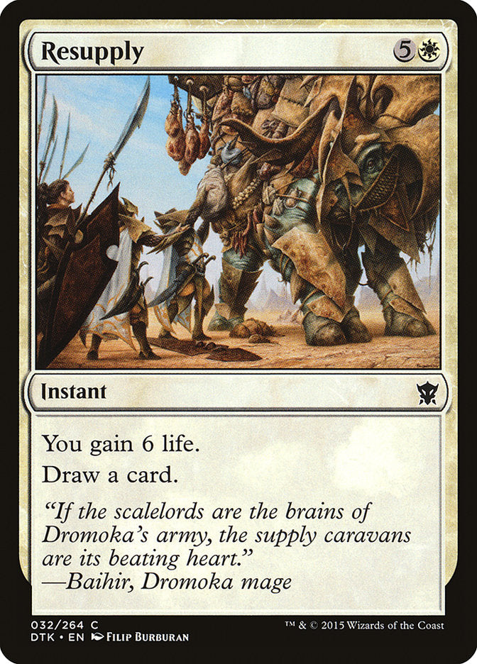 Resupply [Dragons of Tarkir] Magic: The Gathering
