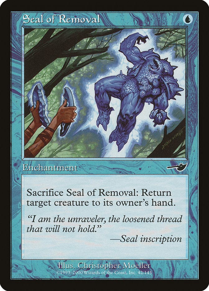 Seal of Removal [Nemesis] Magic: The Gathering