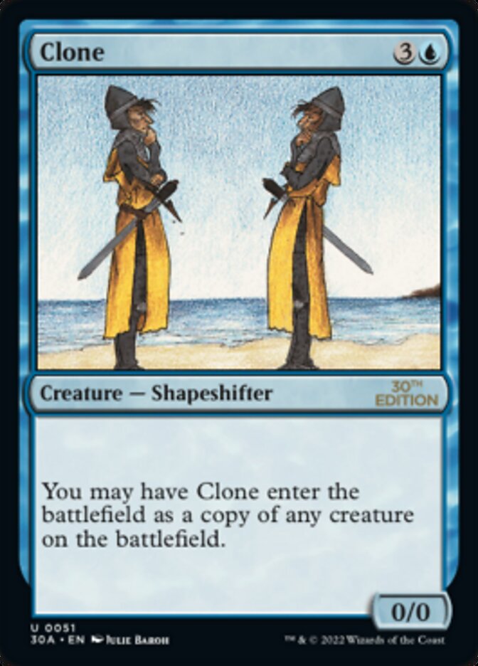 Clone [30th Anniversary Edition] Magic: The Gathering