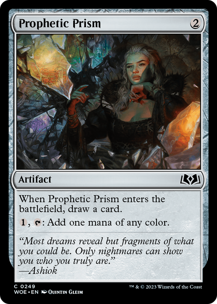 Prophetic Prism [Wilds of Eldraine] Magic: The Gathering