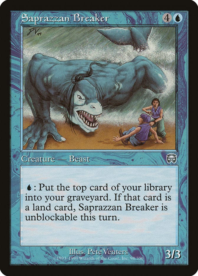 Saprazzan Breaker [Mercadian Masques] Magic: The Gathering