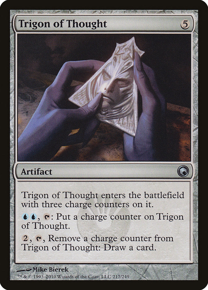 Trigon of Thought [Scars of Mirrodin] Magic: The Gathering