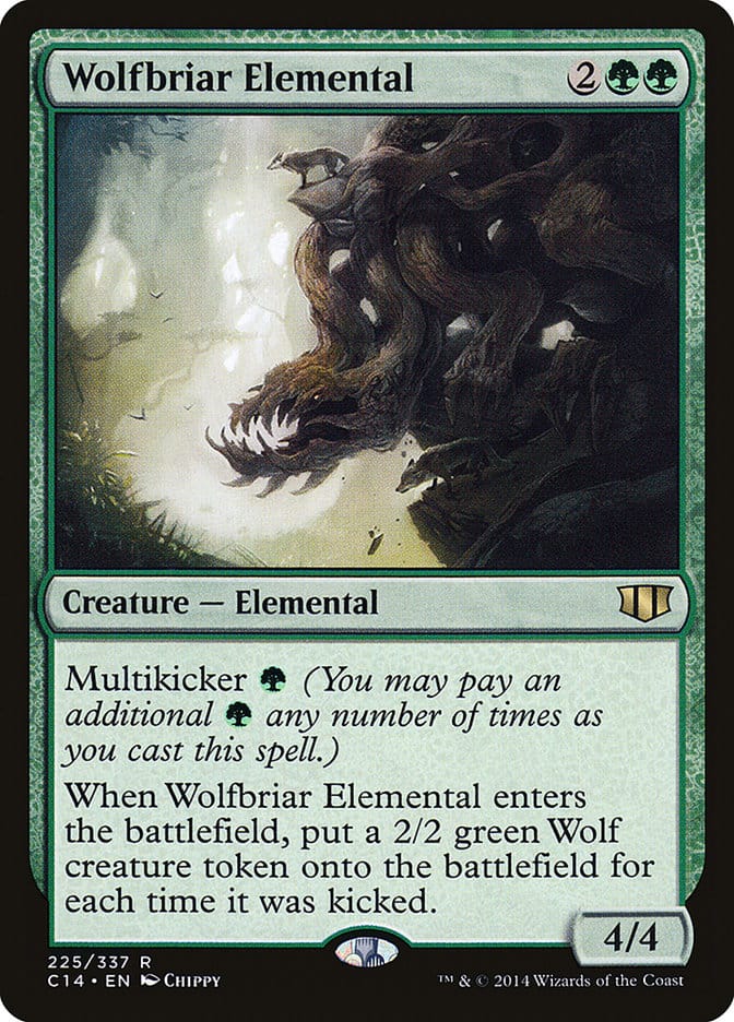 Wolfbriar Elemental [Commander 2014] Magic: The Gathering