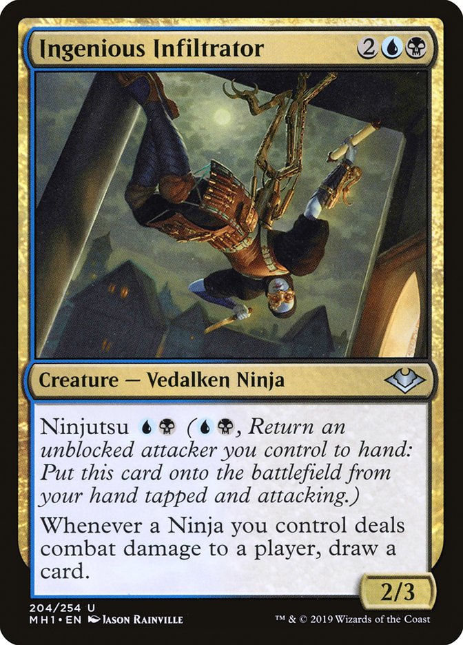 Ingenious Infiltrator [Modern Horizons] Magic: The Gathering