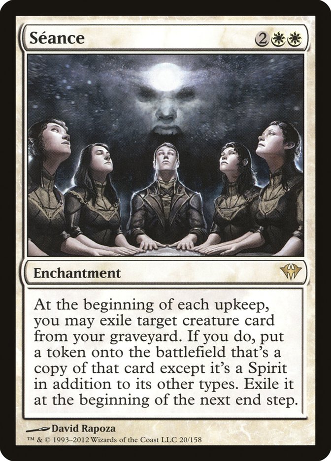 Seance [Dark Ascension] Magic: The Gathering