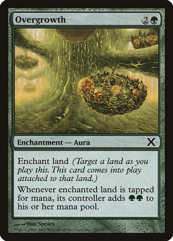 Overgrowth [Tenth Edition] Magic: The Gathering