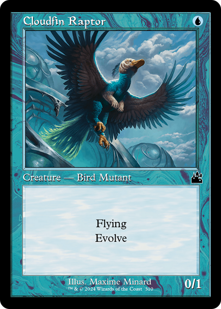 Cloudfin Raptor (Retro Frame) [Ravnica Remastered] Magic: The Gathering