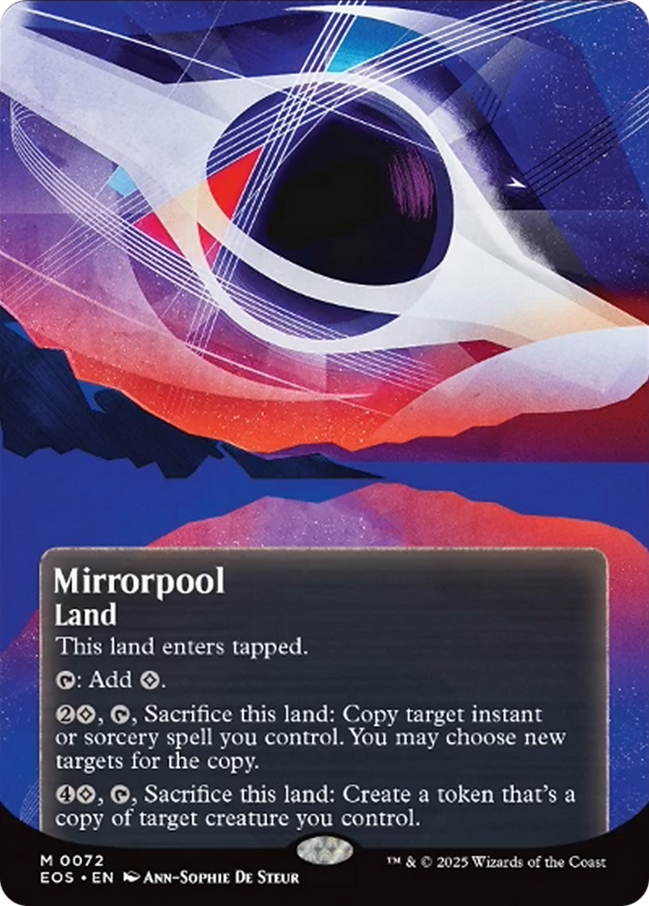 Mirrorpool (0072) (Borderless) [Edge of Eternities: Stellar Sights] Magic: The Gathering