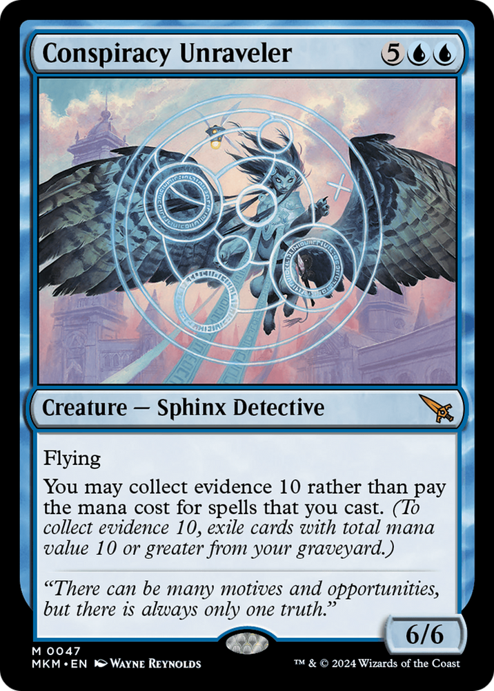 Conspiracy Unraveler [Murders at Karlov Manor] Magic: The Gathering