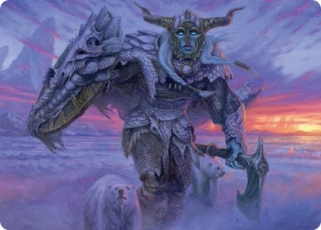Frost Giant Art Card [Dungeons & Dragons: Adventures in the Forgotten Realms Art Series] Magic: The Gathering