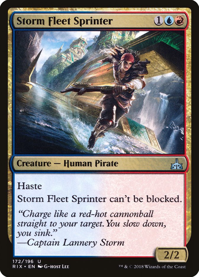 Storm Fleet Sprinter [Rivals of Ixalan] Magic: The Gathering