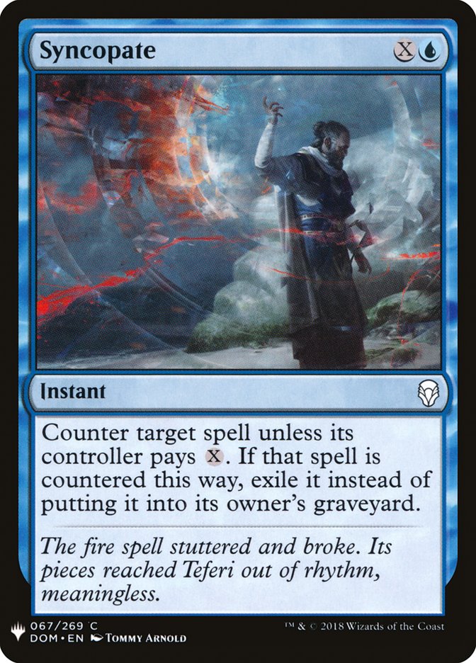 Syncopate [Mystery Booster] Magic: The Gathering
