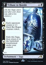 Tribute to Horobi // Echo of Death's Wail [Kamigawa: Neon Dynasty Prerelease Promos] Magic: The Gathering