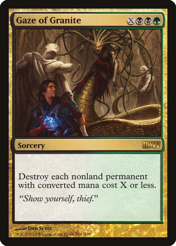 Gaze of Granite [IDW Comics 2013] Magic: The Gathering