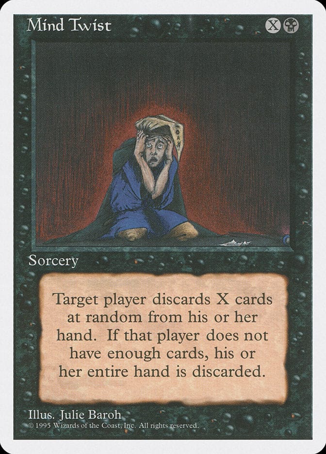 Mind Twist [Fourth Edition] Magic: The Gathering