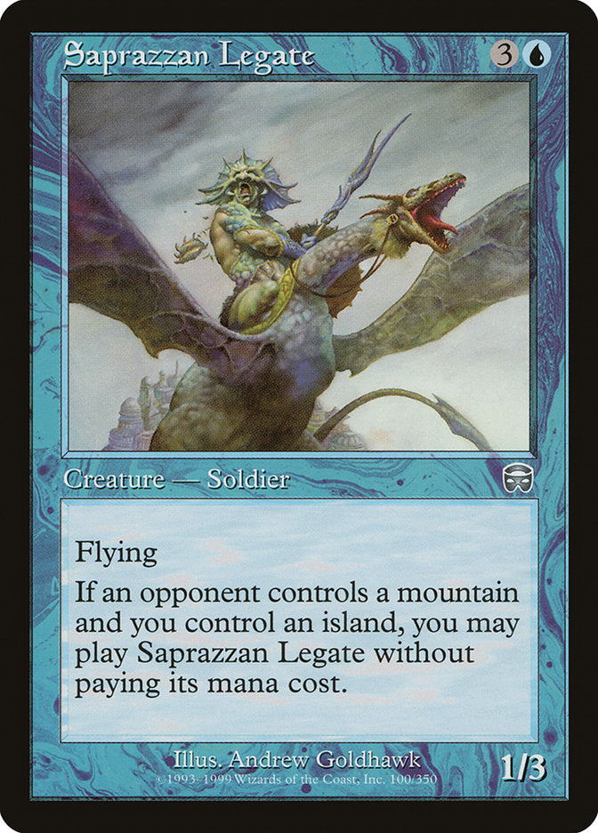 Saprazzan Legate [Mercadian Masques] Magic: The Gathering