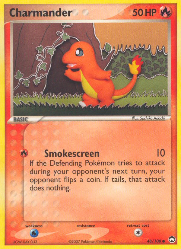 Charmander (48/108) [EX: Power Keepers] Pokémon
