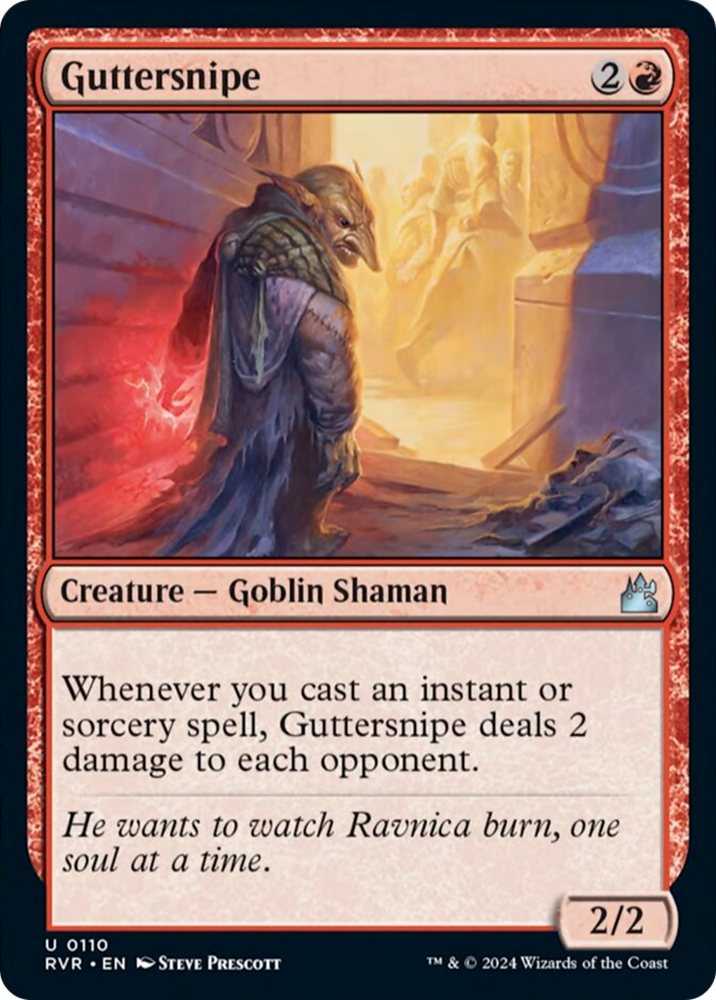 Guttersnipe [Ravnica Remastered] Magic: The Gathering