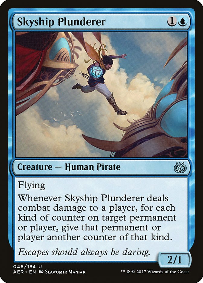 Skyship Plunderer [Aether Revolt] Magic: The Gathering