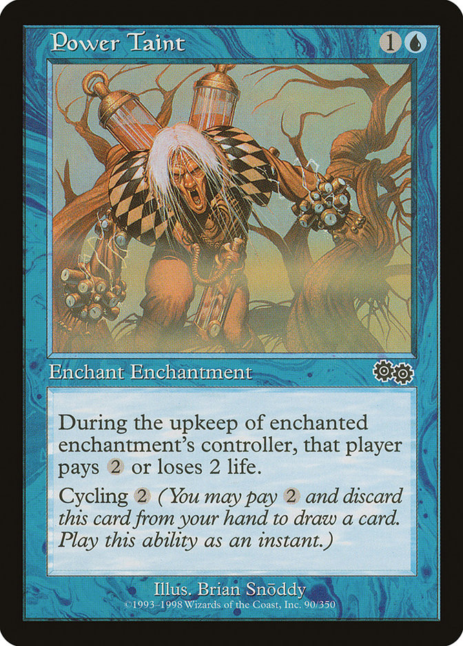 Power Taint [Urza's Saga] Magic: The Gathering
