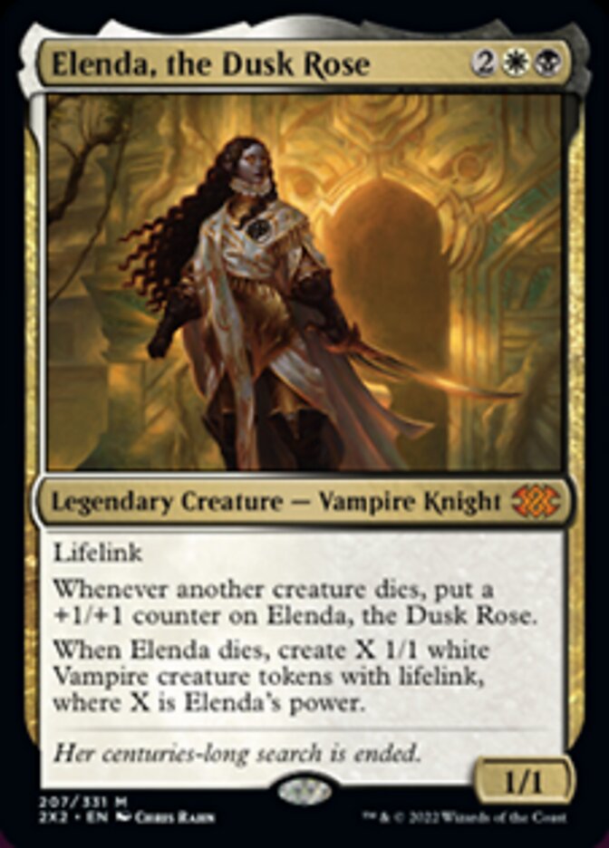 Elenda, the Dusk Rose [Double Masters 2022] Magic: The Gathering