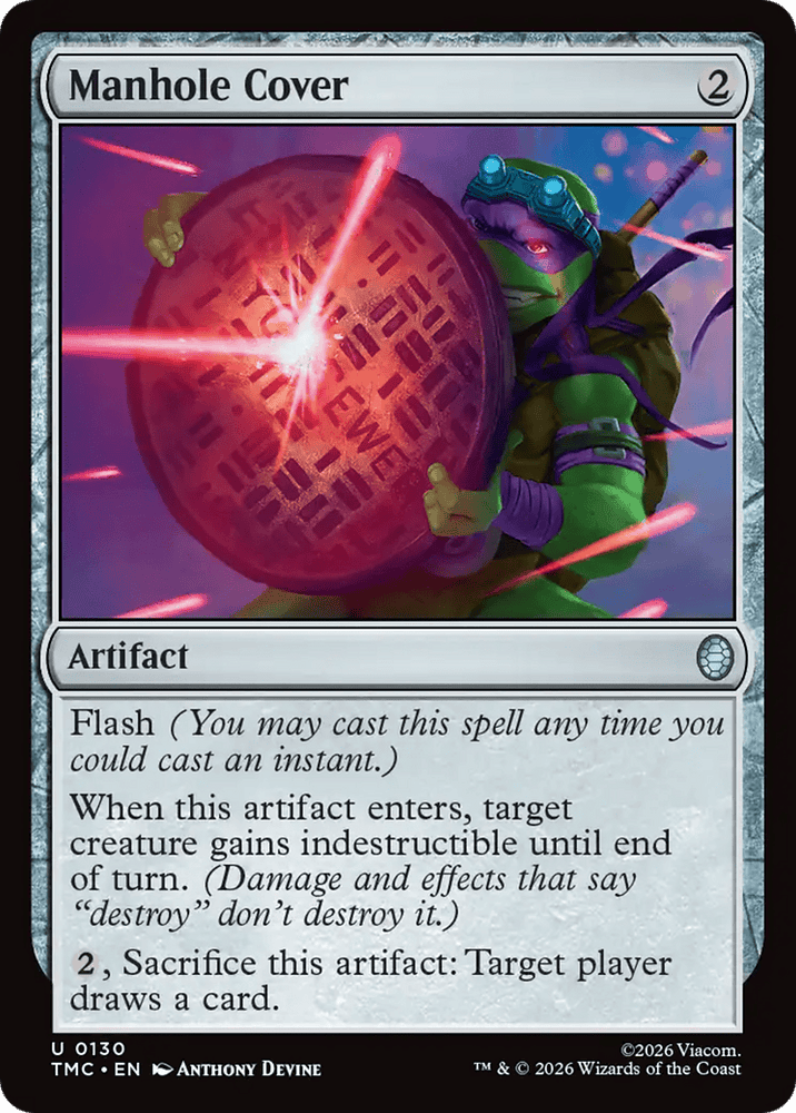 Manhole Cover [Teenage Mutant Ninja Turtles Commander]